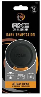 Axe geurhanger 6 cm Dark Temptation zwart/oranje