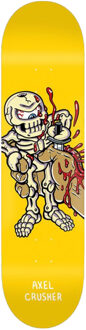 Axel Living Toys 8.25 Skateboard Deck 8.25 Geel dessin
