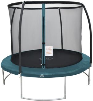 AXI Boston Trampoline met veiligheidsnet Ø 244 cm Groen Inground & Onground op palen