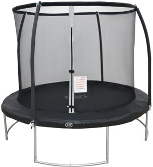 AXI Boston Trampoline met veiligheidsnet Ø 244 cm Zwart Inground & Onground op palen