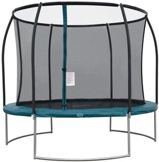 AXI Boston Trampoline met veiligheidsnet Ø 305 cm Groen Inground & Onground op palen