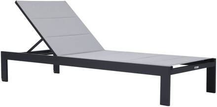 AXI Elio Ligbed in Antraciet / Grijs Lounger met Aluminium frame verstelbaar in 5 standen