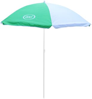 AXI Parasol ?125 cm voor kinderen in groen & wit Compatibel met AXI picknicktafels, watertafels & zandbakken