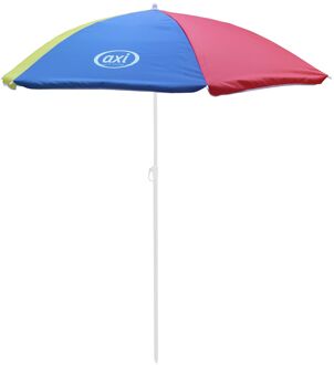 AXI Parasol ?125 cm voor kinderen in regenboog kleuren Compatibel met AXI picknicktafels, watertafels & zandbakken Blauw