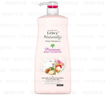 Axis Leivy Naturally Premium Body Shampoo With Goat's Milk, Argan Oil & Shea Butter Enriched With Rose Hip 1300ml