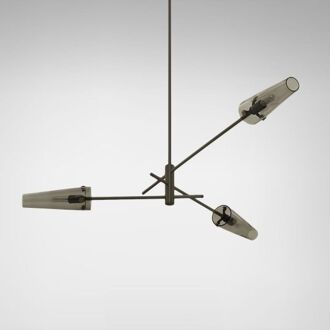 Axis Three Hanglamp - Brons