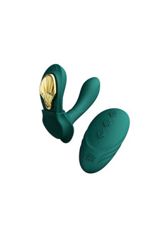 Aya - Draagbare Vibrator - Turquoise Groen
