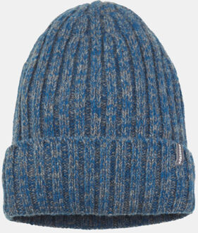 Ayacucho Adventure Ribbed Beanie Muts Blauw - One size