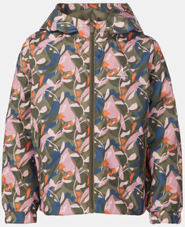 Ayacucho Almond Printed Softshell Jas Junior Roze - 140