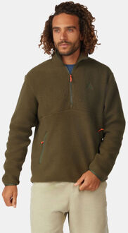 Ayacucho Andes 1/2 Zip Fleecetrui Groen - XL