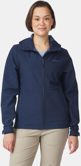 Ayacucho Annapurna Softshell Hoody Jas Dames Blauw - XS