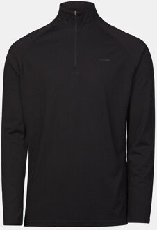Ayacucho Baselayer Top LS 1/4 Zip Ondershirt Zwart - XL