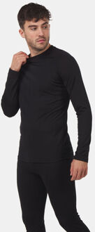 Ayacucho Baselayer Top LS M Ondershirt Zwart - S