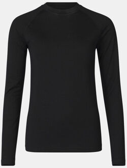 Ayacucho Baselayer Top LS Ondershirt Dames Zwart - XL