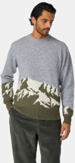 Ayacucho Berg Landscape Jumper Trui Grijs - S