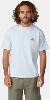 Ayacucho Breaker Beach T-Shirt Blauw - XL