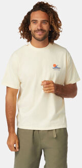 Ayacucho Breaker Beach T-Shirt Geel - XL