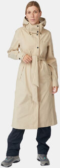 Ayacucho Canopy Trench Coat Regenparka Dames Grijs - L