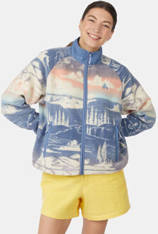 Ayacucho Coastal Camp Sherpa Fleecevest Dames Blauw - XL