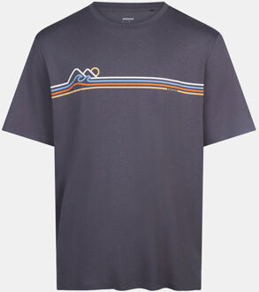 Ayacucho Coastal Stripe T-Shirt Grijs