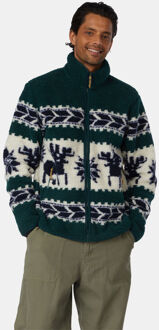 Ayacucho Cowichan Fleecevest Groen - L