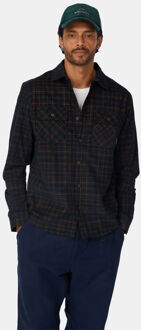 Ayacucho Darwin Corduroy Check Overhemd Grijs - XXL
