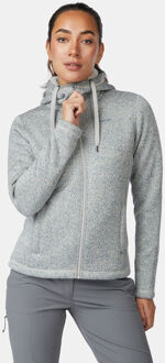 Ayacucho Grange Fleece Hoody Fleecevest Dames Grijs - XS
