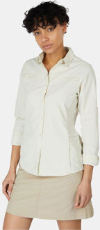 Ayacucho Jungle Travel Shirt LS Dames Wit