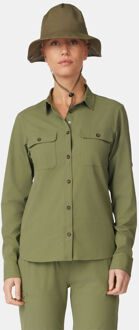 Ayacucho Jungle Travel Shirt LS II Dames Groen - M