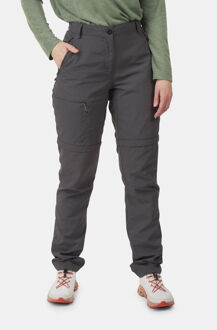 Ayacucho Jungle Travel Zip-Off Afritsbroek Dames Grijs - 36 Regular
