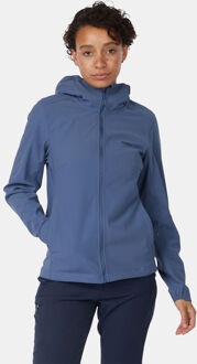 Ayacucho Keswick Softshell Hoody Dames Blauw - XL