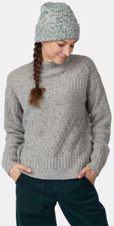 Ayacucho Leynar Cable Trui Dames Grijs - XS