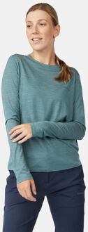 Ayacucho Midweight Merino Langemouwen Shirt Dames Groen