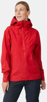 Ayacucho Mountain 3L Hardshell Jas Dames Rood