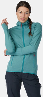 Ayacucho Mountain Midlayer Hoody II Fleecetrui Dames Blauw - XS