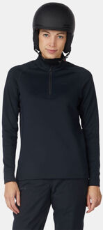 Ayacucho Nouva Tech Fleece 1/4 Zip Dames Zwart - XL