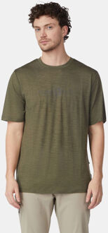 Ayacucho Red Rock Merino T-Shirt Groen - XL