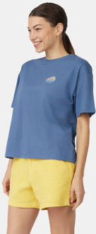 Ayacucho Rock Rose T-Shirt Dames Blauw - M