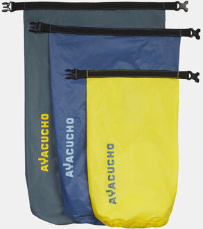 Ayacucho Silicon Drysack Set Terratide Waterdichte Zak Blauw - One size