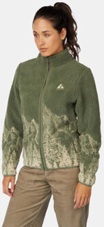 Ayacucho Striding Landscape Fleecevest Dames Groen - XXL