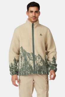 Ayacucho Striding Landscape Fleecevest Wit