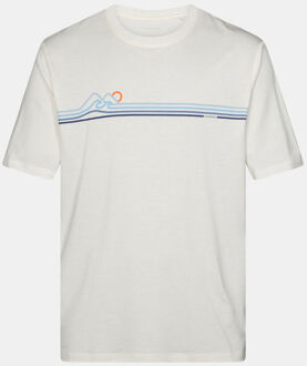 Ayacucho T-Shirt Coastal Stripe Ss M T-Shirt Grijs - XS