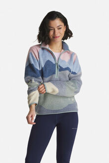 Ayacucho Thirlmere 1/2 Zip Sherpa Fleecetrui Dames Roze