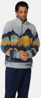 Ayacucho Thirlmere 1/2 Zip Sherpa Fleecetrui Groen - XS