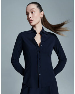 Ayaka closed blouses ayaka closed Blauw - M
