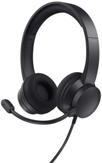 Ayda ENC-headset voor pc (USB) Headset Zwart