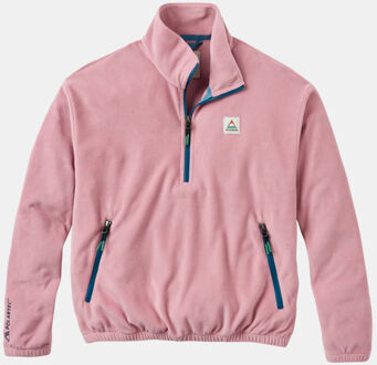 Ayla Recycled Micro Polartec Fleecetrui Dames Roze - L