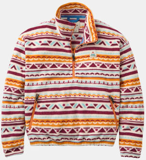 Ayla Recycled Micro Polartec Fleecetrui Dames Wit - L