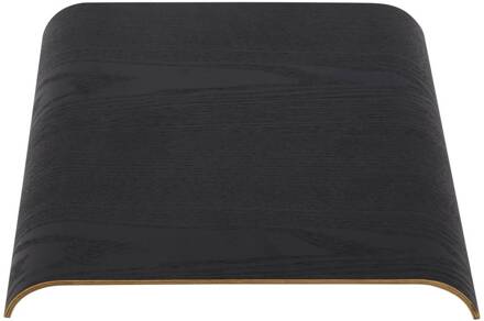 AYTM Curva dienblad, zwart, 33 x 32 x 4 cm, hout