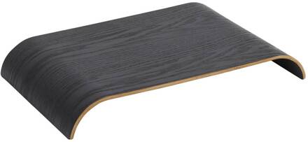 AYTM Curva dienblad, zwart, 41 x 25 x 5 cm, hout